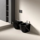 Bidet Feridras T-Marmorizzato nero 36 cm