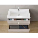 Composizione bagno Feridras Bravissimo 80 rovere grigio