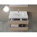 Mobile bagno Feridras Fabula 90 rovere di bordeaux