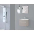 Mobile bagno sospeso Feridras Si50 in rovere chiaro