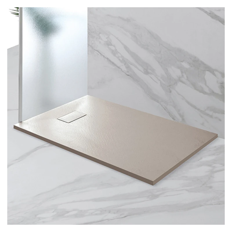 Piatto doccia Feridras 80x120 tortora in SMC