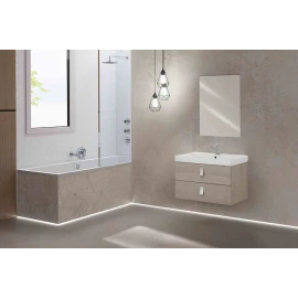 Feridras Bravo75 75 cm rovere chiaro - mobile bagno sospeso