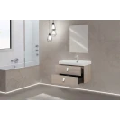 Feridras Bravo75 75 cm rovere chiaro - mobile bagno sospeso