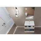 Feridras Bravo75 75 cm rovere chiaro - mobile bagno sospeso