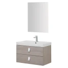 Feridras Bravo75 75 cm rovere chiaro - mobile bagno sospeso