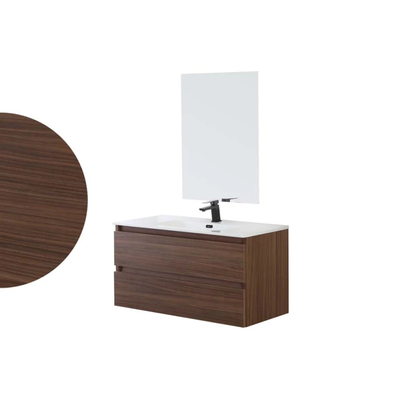 Feridras Revital 80 cm noce canaletto - Mobile bagno