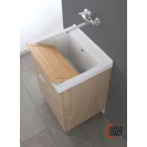 Mobile lavatoio Feridras in rovere dolomite 60 cm