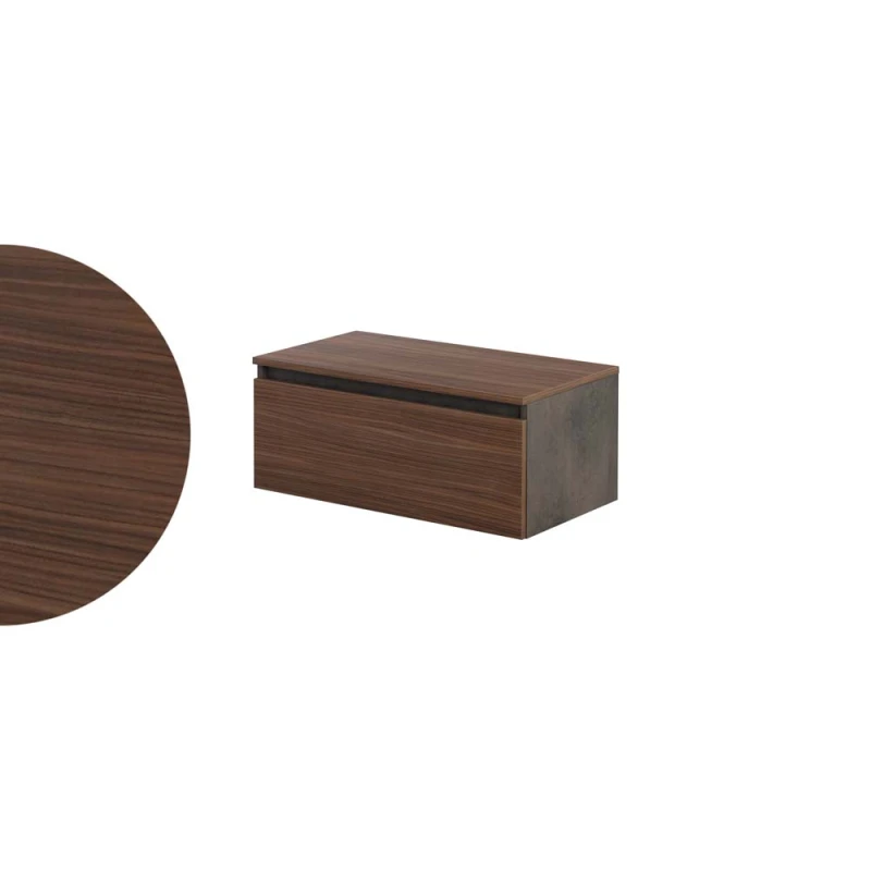 Cassettone Revital Feridras 80 cm noce canaletto
