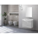 Mobile bagno Feridras Stella 80 cm grigio