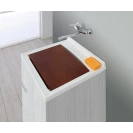 Mobile lavatoio Feridras 50 cm grigio per lavanderia