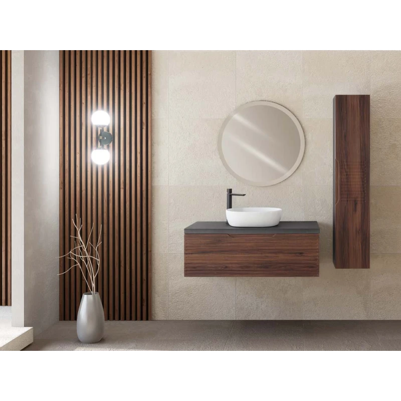 Mobile bagno Ravello Feridras 110 cm Noce Canaletto