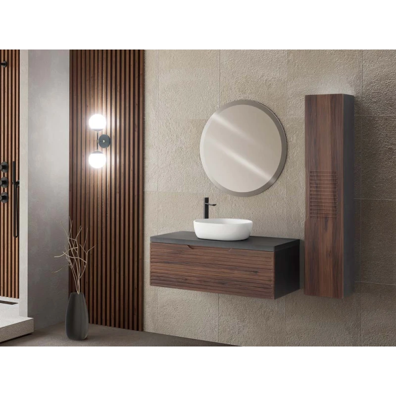 Mobile bagno Ravello Feridras 110 cm Noce Canaletto