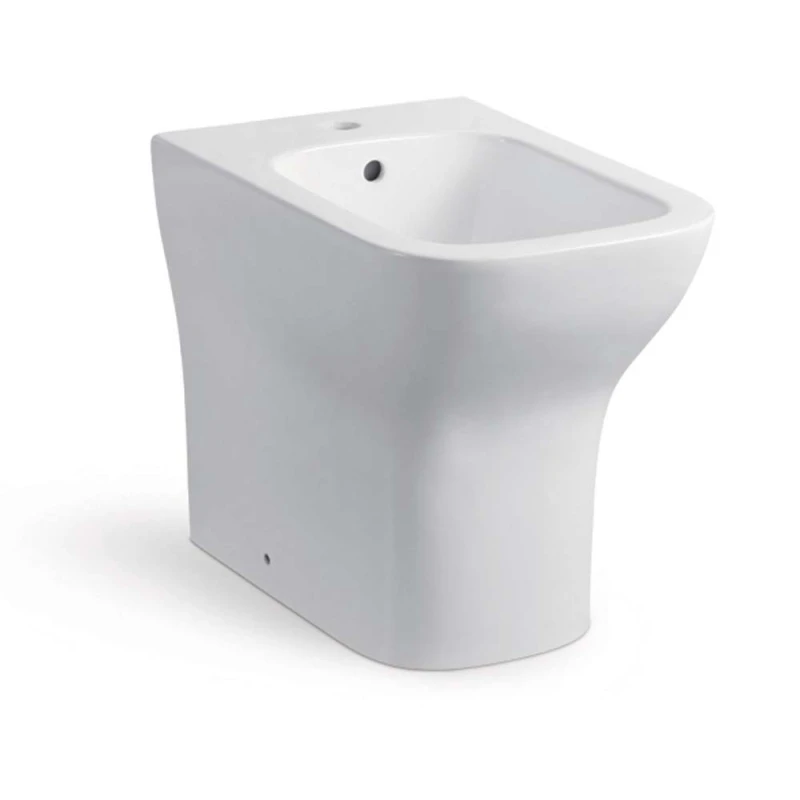 Bidet da terra Feridras Kia in ceramica bianco