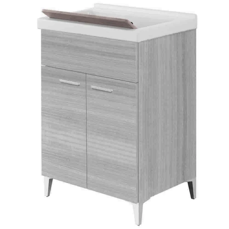 Lavatoio Feridras 60 cm con vasca in ceramica