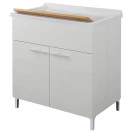 Lavatoio Feridras 80 cm olmo frassinato per lavanderia