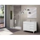 Mobile bagno Feridras Mondo 2.0 102 cm bianco laccato