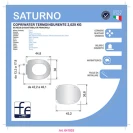 Copriwater Feridras Saturno con chiusura Soft Close