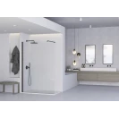 Parete doccia Walk-In Feridras profilo nero