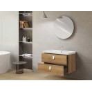 Mobile bagno Feridras Bravissimo 80 in rovere riviera