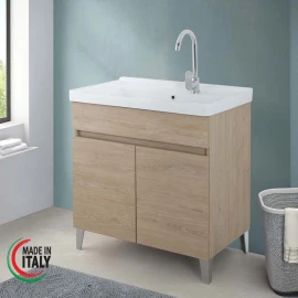 Mobile lavatoio Feridras 80 cm rovere dolomite
