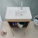 Mobile lavatoio Feridras 80 cm rovere dolomite
