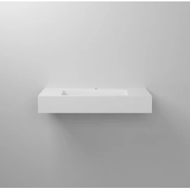 Lavabo sospeso Feridras 100 cm bianco lucido