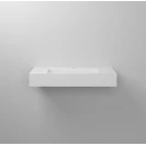 Lavabo sospeso Feridras 100 cm bianco lucido