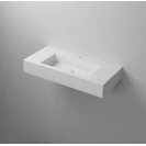 Lavabo sospeso Feridras 100 cm bianco lucido