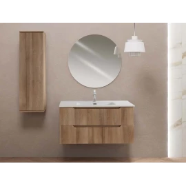 Composizione bagno Kannè Feridras 100 cm rovere riviera