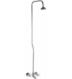 Rubinetto vasca con colonna doccia e soffione - serie 1000-2000 Remer 08EX