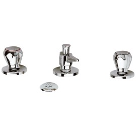 Rubinetto bidet con doccia e scarico - serie 1000-2000 Remer 22EX