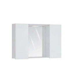 Specchiera Revital Feridras con LED e mensola