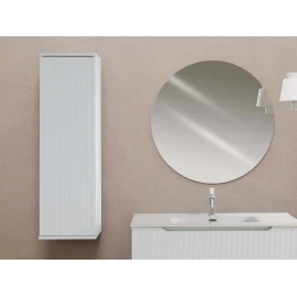Pensile bagno Feridras Kannè bianco opaco 33x112