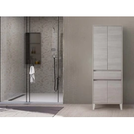 Colonna bagno Mondo 2.0 Feridras in rovere chiaro