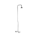 Rubinetto esterno doccia con attacco alto e colonna doccia e soffione - serie 1000-2000 Remer 38EX329351EX