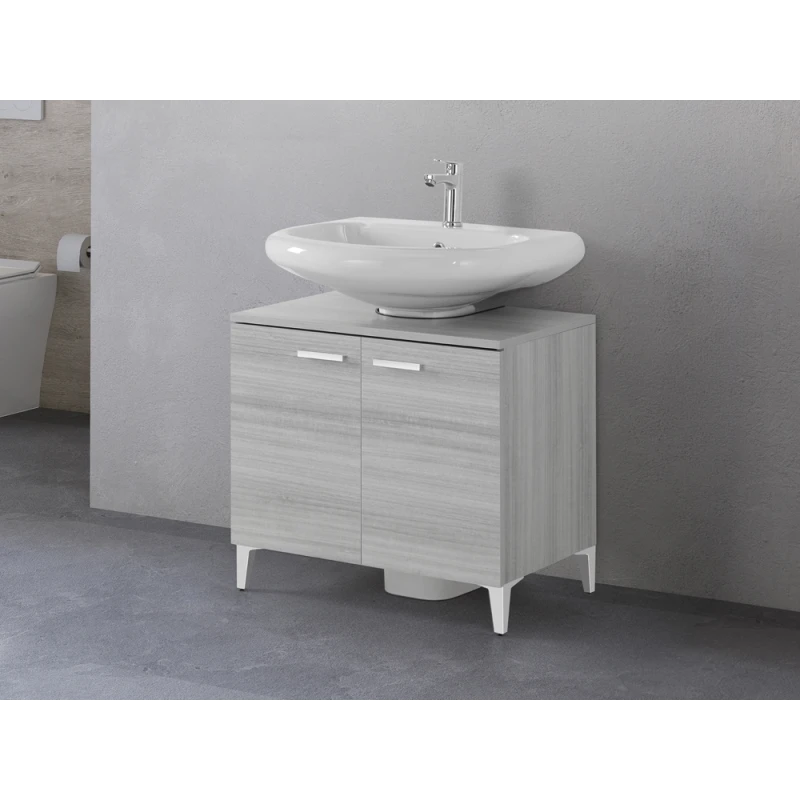 Mobile sottolavabo Feridras Stella 70 cm grigio