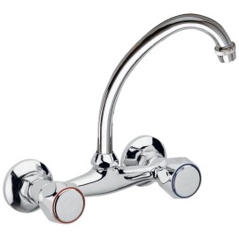 Rubinetto lavello con canna alta girevole - serie 1000-2000 Remer 41JEX