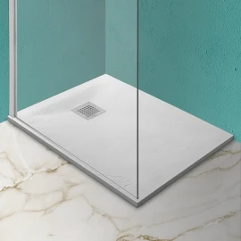 Piatto doccia Feridras 80x100 effetto pietra