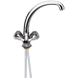 Rubinetto lavello con canna girevole fusa - serie 1000-2000 Remer 45EX