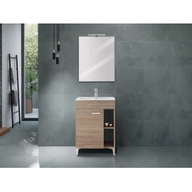 Mobile bagno Greta Feridras 60 cm rovere di Tropea