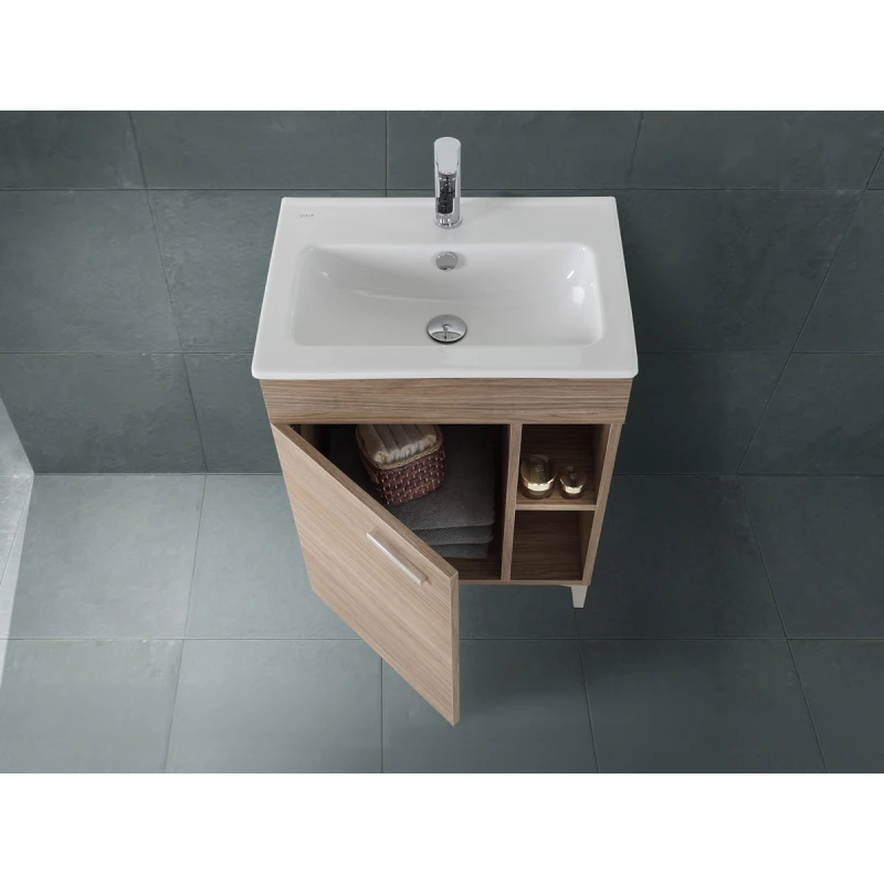 Mobile bagno Greta Feridras 60 cm rovere di Tropea