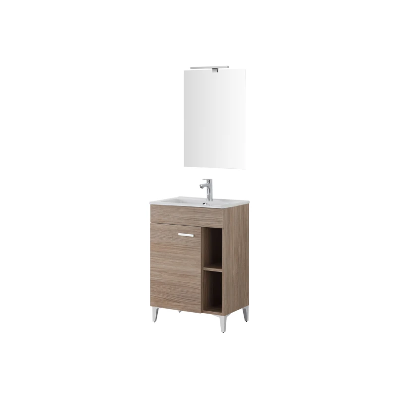 Mobile bagno Greta Feridras 60 cm rovere di Tropea