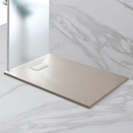 Piatto doccia Feridras 70x100 tortora in SMC