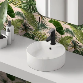 Lavabo da appoggio Feridras 46 cm in ceramica