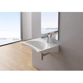 Lavabo sospeso Feridras Comfort in ceramica L65