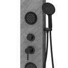 Colonna doccia Feridras Black Stone 150 cm