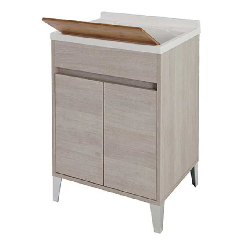 Mobile lavatoio Feridras Mondo 2.0 in rovere chiaro