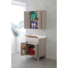 Mobile lavatoio Feridras Mondo 2.0 in rovere chiaro