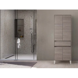 Colonna bagno Feridras Mondo 2.0 in rovere scuro