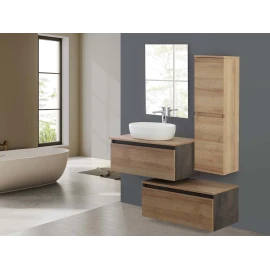 Mobile bagno sospeso Feridras Revital 80 cm riviera